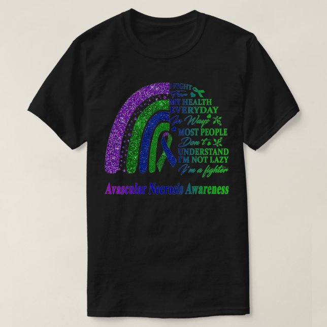 Camiseta Guerrero de Necrosis Avascular  (Diseño del anverso)