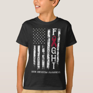 Camiseta Guerrero de neuralismo cerebral bandera de Estados
