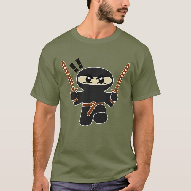 Camiseta Guerrero de Ninja (Anverso)