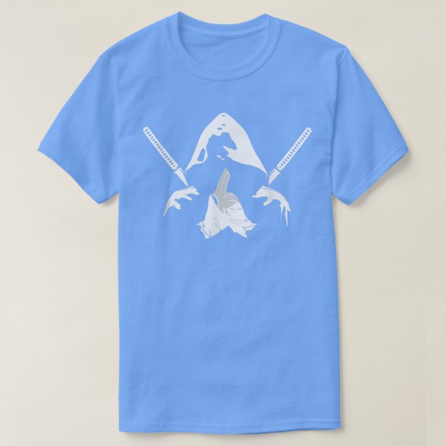 Camiseta Guerrero de Ninja bushido samurai (Diseño del anverso)