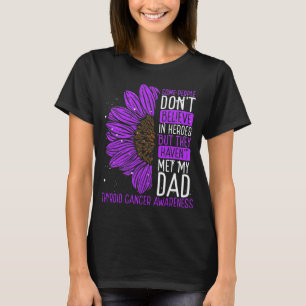 Camiseta Guerrero de papá de la cinta de sensibilización 