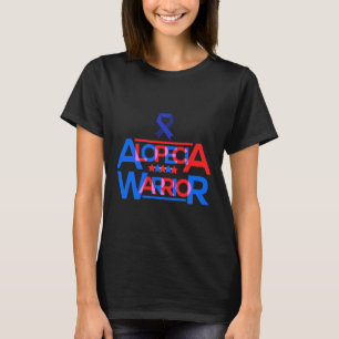 Camiseta Guerrero de pérdida de cabello con conciencia de a