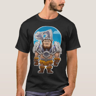 Camiseta Guerrero de pollo barbadense, gráfico elegante
