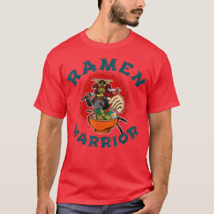 Camiseta Guerrero de Ramen, fideo, comida japonesa dulce, K