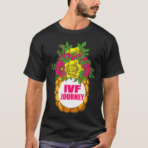 Camiseta Guerrero de regalo de IVF papá mamá Flores Transfi