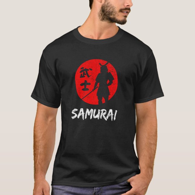 Camiseta Guerrero de Samurai (Anverso)