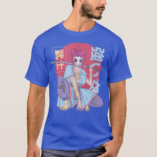 Camiseta Guerrero de Samurai Anime Japón (2)