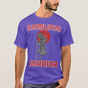 Camiseta Guerrero de Samurai arte asiático de lucha contra 