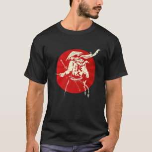 Camiseta Guerrero de Samurai Bushido Código hombres de esp