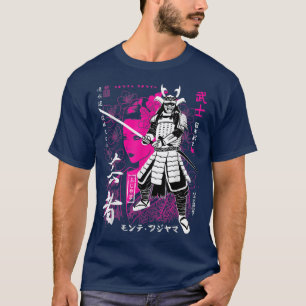 Camiseta Guerrero de Samurai código bushido hombres de espa