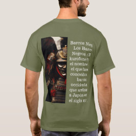 Camiseta Guerrero de Samurai estilo japonés Shogun armor