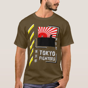 Camiseta Guerrero de Samurai Japón Combatientes de Tokio co