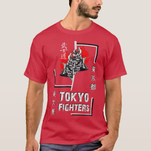 Camiseta Guerrero de Samurai Japón Combatientes de Tokio co