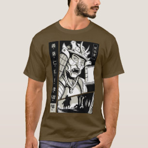 Camiseta Guerrero de Samurai Japonés Bushido Código De Espa