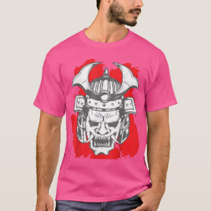 Camiseta Guerrero de Samurai japonés Bushido Dragon Oni Kni