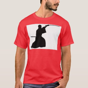 Camiseta Guerrero de Samurai japonés de Guay con espadas de