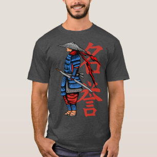 Camiseta Guerrero de Samurai Japonés Honor Kanji Symbol Ron