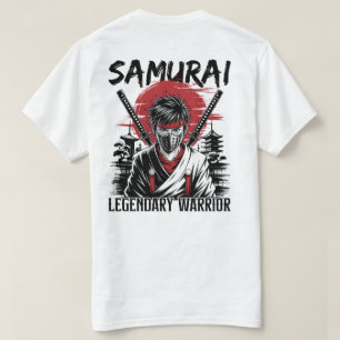 Camiseta Guerrero de Samurai Legendario