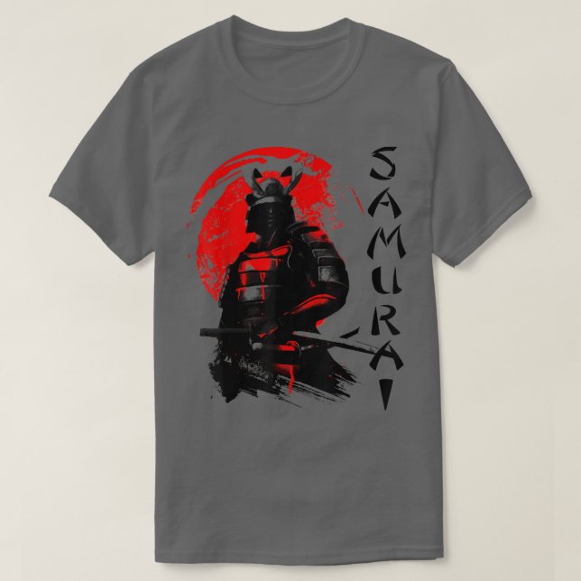 Camiseta Guerrero de Samurai, luchador de Samurai T  (Diseño del anverso)