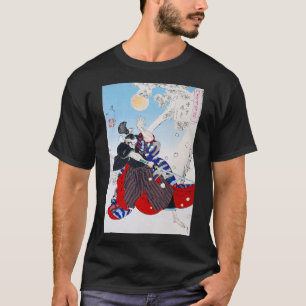 Camiseta Guerrero de Samurai sostiene una Katana, Yoshitosh