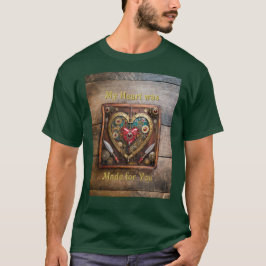 Camiseta Guerrero de San Valentín de Rubíes y Dagas Steampu