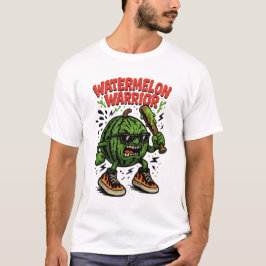 Camiseta Guerrero de Sandía – Deportes de béisbol de dibujo