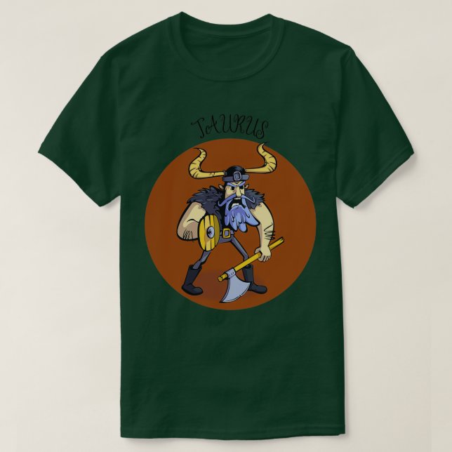 Camiseta Guerrero de Tauro (Diseño del anverso)