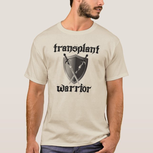 Camiseta Guerrero de trasplante/Escudo (Anverso)