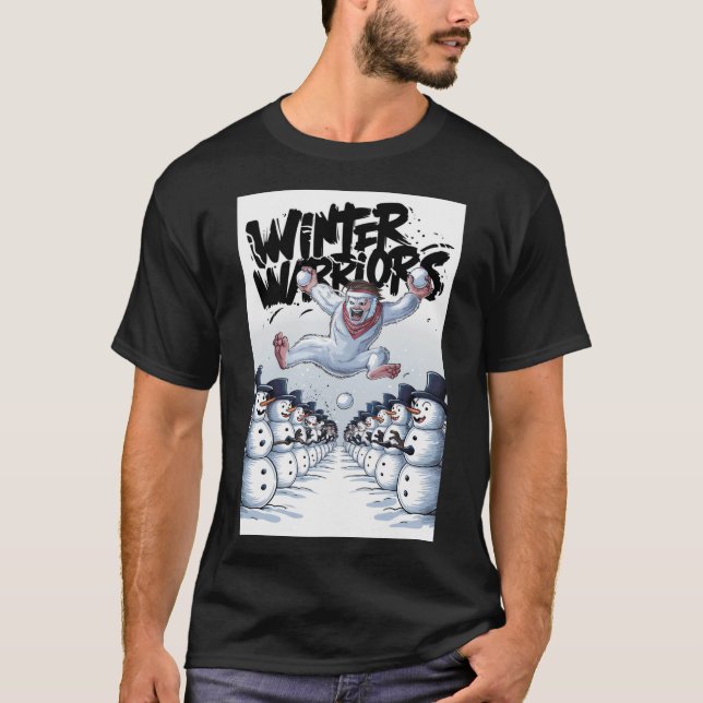 Camiseta Guerrero de Yeti (Anverso)