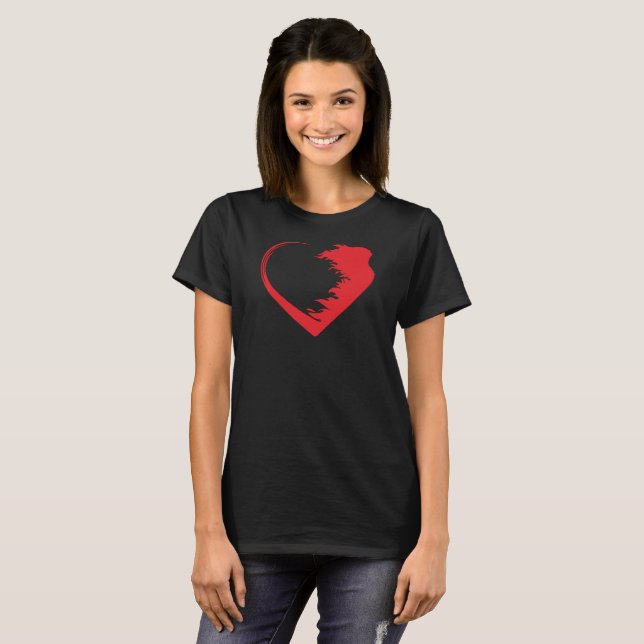 Camiseta Guerrero del amor (Anverso completo)