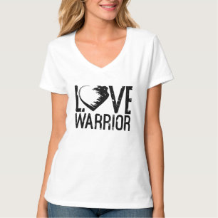 Camiseta Guerrero del amor V-Neck T-Shirt