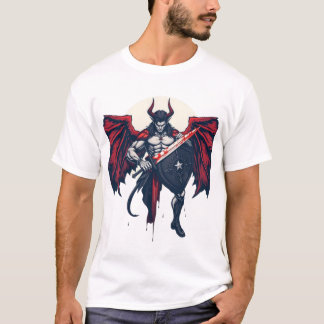 Camiseta Guerrero del Ángel del diablo: Gloria manchada de