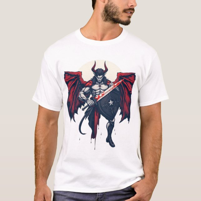 Camiseta Guerrero del Ángel del diablo: Gloria manchada de  (Anverso)