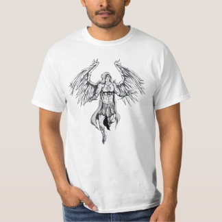Camiseta Guerrero del ángel - negro - F&B