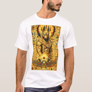 Camiseta Guerrero del Antiguo Egipto – Anubis Guardián & Es