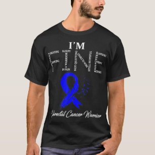 Camiseta Guerrero del cáncer colorrectal estoy bien