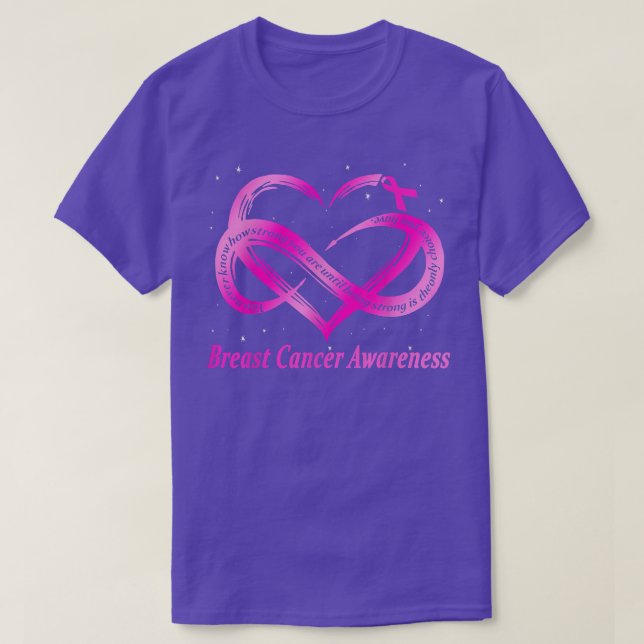 Camiseta Guerrero del cáncer de mama (Diseño del anverso)
