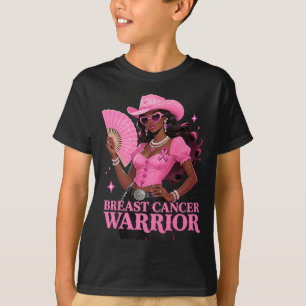 Camiseta Guerrero del cáncer de mama Apoyo a la Nova Rosa W