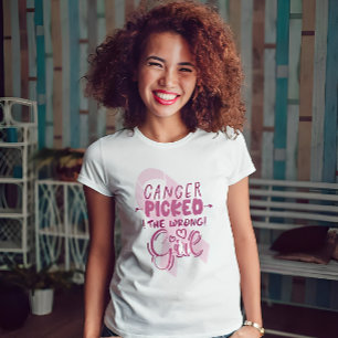 Camiseta Guerrero del cáncer de mama - Conciencia sobre el 
