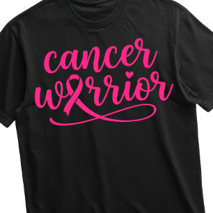 Camiseta Guerrero del Cáncer de Seno Lazo de Concientizació