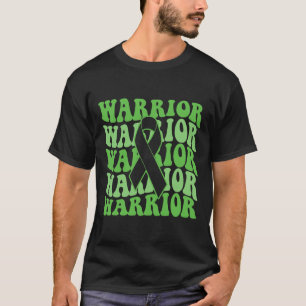 Camiseta Guerrero del cáncer del conducto de la bilis retro