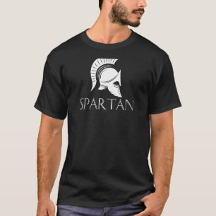 Camiseta Guerrero del casco del gladiador de soldados espar