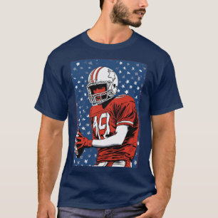 Camiseta Guerrero del críquet: hombre deportivo imprime té