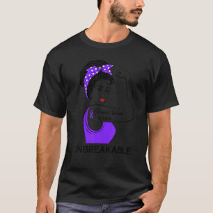 Camiseta Guerrero del dolor crónico Conciencia inquebrantab