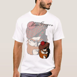 Camiseta Guerrero del escocés de MacGregor del clan