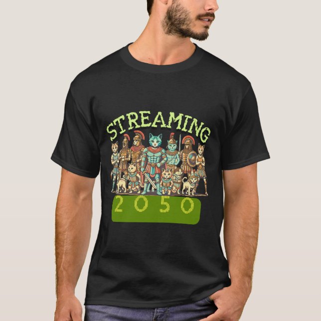 Camiseta Guerrero del Gato Antiguo (Anverso)