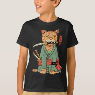 Camiseta Guerrero del gato de Zoro