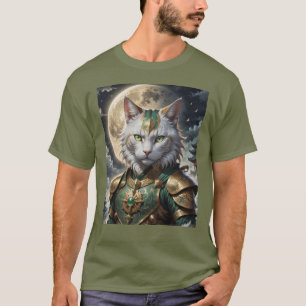 Camiseta Guerrero del gato épico armado