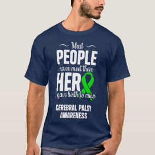 Camiseta Guerrero del héroe de conciencia de la parálisis c