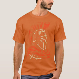 Camiseta Guerrero Del Ilustracion Esparta Spartan Vintage